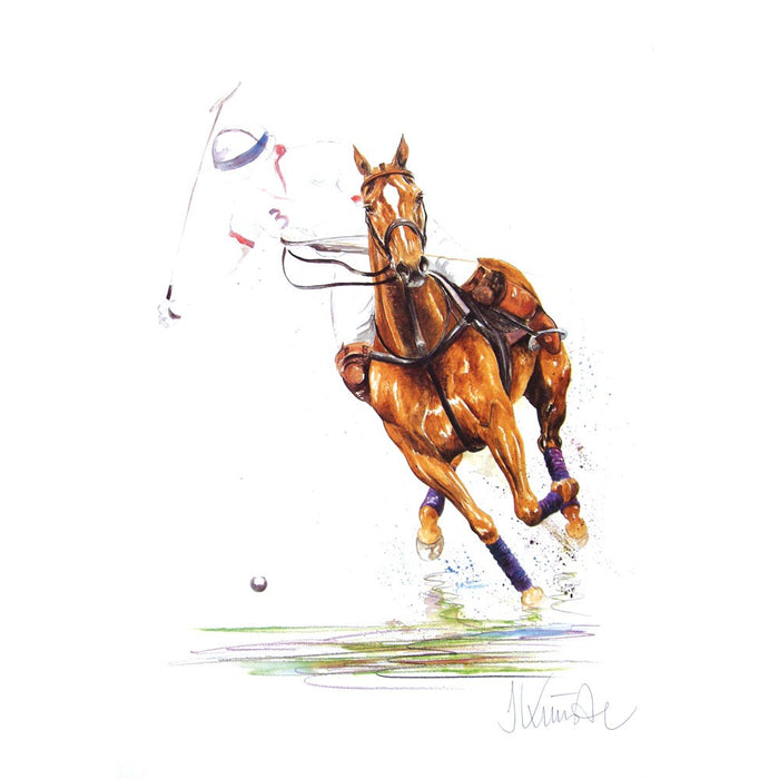 Jaipur (Polo) 19.75" X 27.5" Print