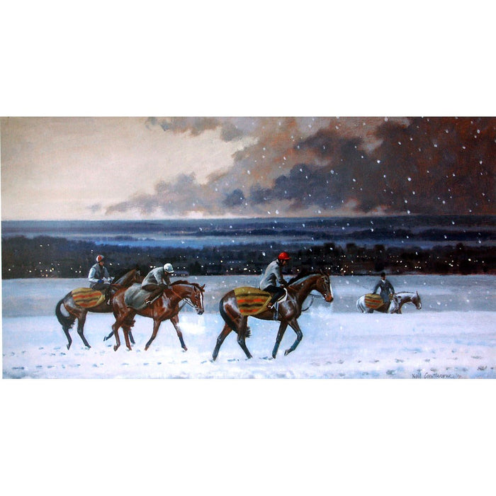 Winter On Warren Hill Print