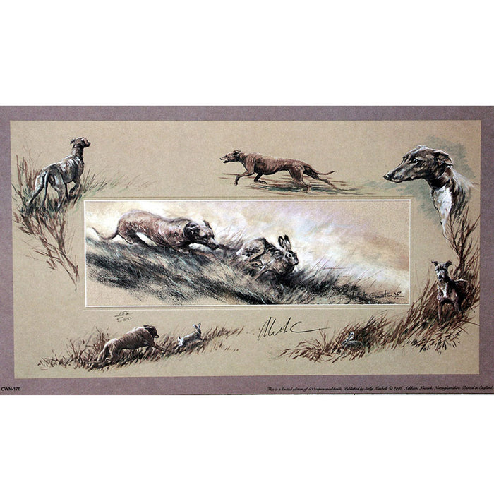 A Celebration of the Lurcher Print