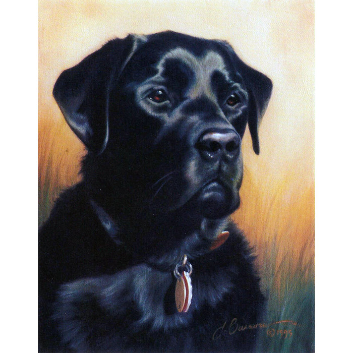 A Stalwart Fellow (Black Lab) Card Eaches