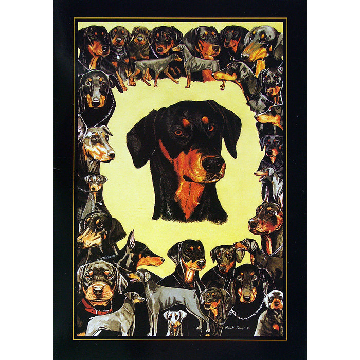 Doberman Card