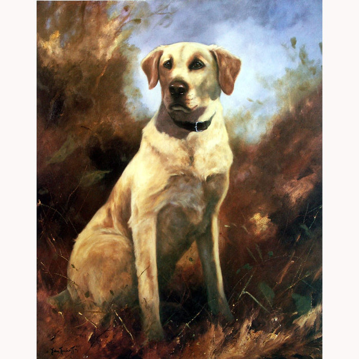 Yellow Lab 2 Print